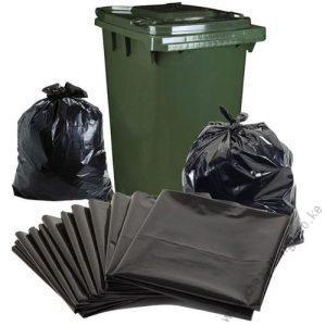 Garbage Bags, Bin Liners, Refuse Bags, Trash Bags (50pcs)