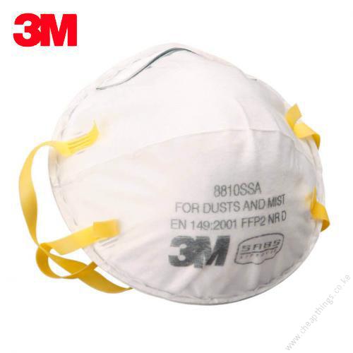 3M FFP2 8810SSA Respirator Masks - No Valve (20pcs)