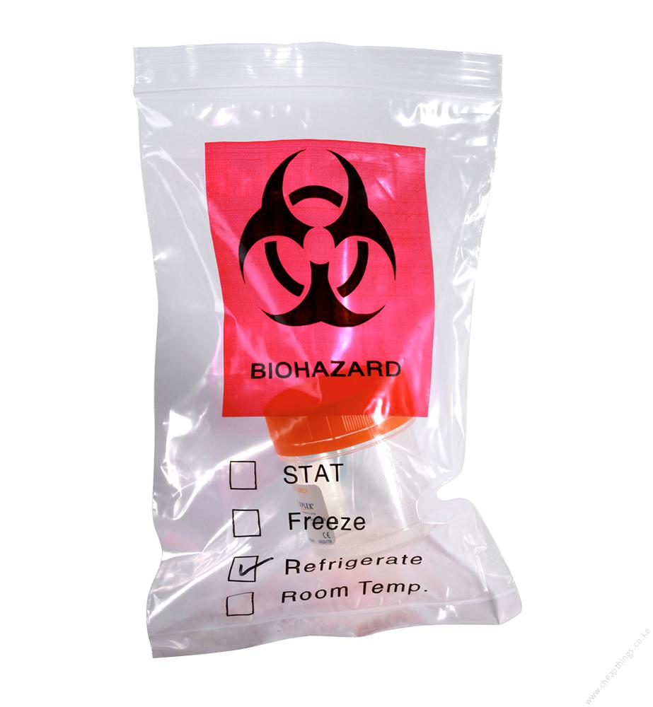 Biohazard Specimen Bags
