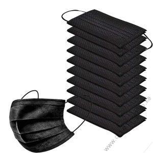 Disposable Medical Mask Black (10pcs)