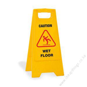 Wet Floor Caution Sign