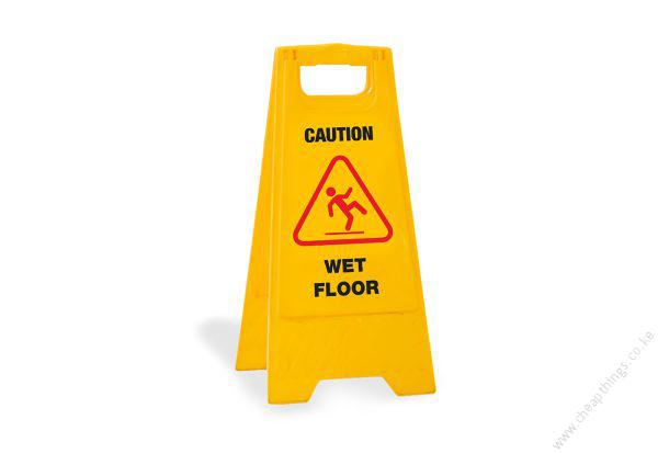 Wet Floor Caution Sign