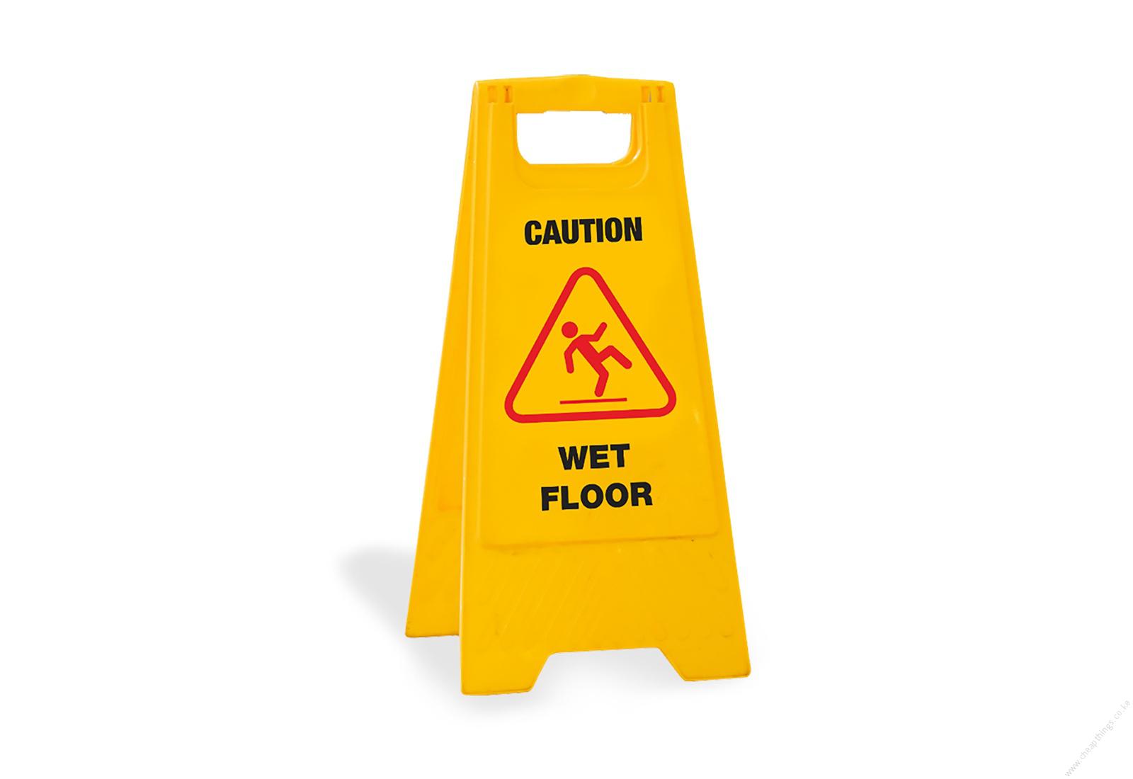 Wet Floor Caution Sign