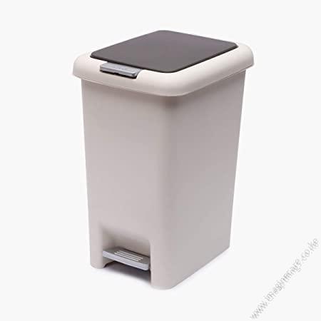 2 in 1 Pedal Push Dustbin (6.5ltrs)