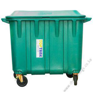 1,100litre Garbage Bin with Wheels 115 × 167 × 135 cm