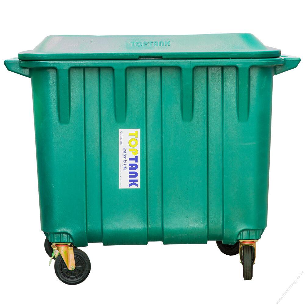 1,100litre Garbage Bin with Wheels 115 × 167 × 135 cm
