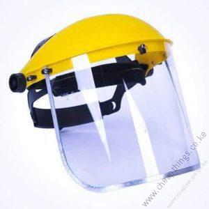 Industrial Safety Face Shield - Yellow