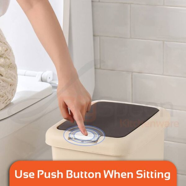 2 in 1 Pedal Push Dustbin (20ltrs) - Image 11