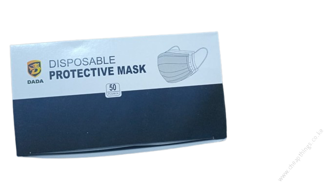 Disposable Protective Mask Black 50pcs