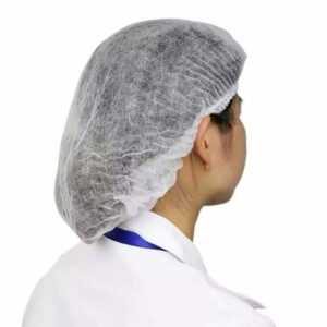 White Hair Nets (Headnets) - 100pcs - Image 2