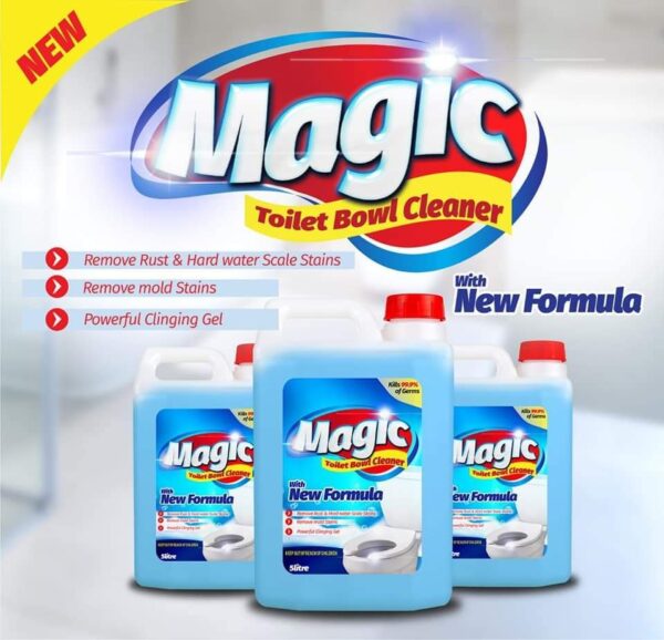 Magic Toilet Bowl Cleaner (1ltr) - Image 3