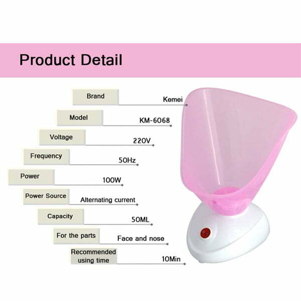 Facial Steamer - Kemei - Image 6