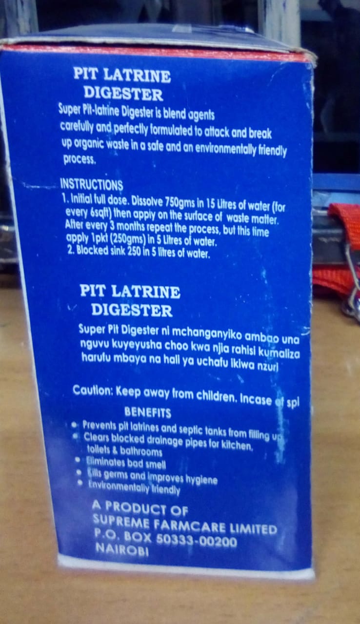 Pit Latrine Digester (750g)