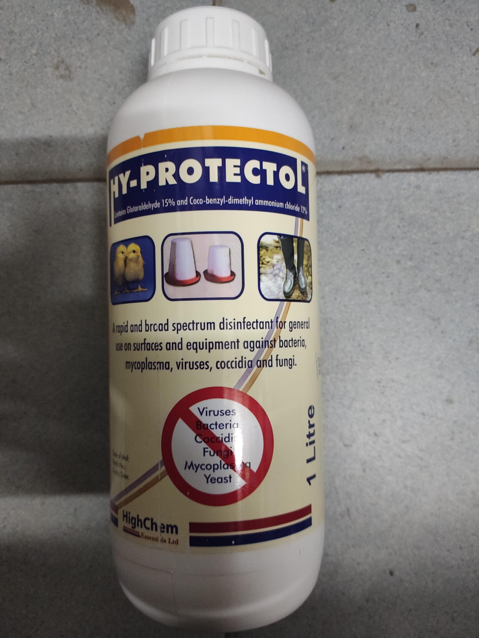 Hy-Protectol Broad Spectrum Disinfectant (1ltr)