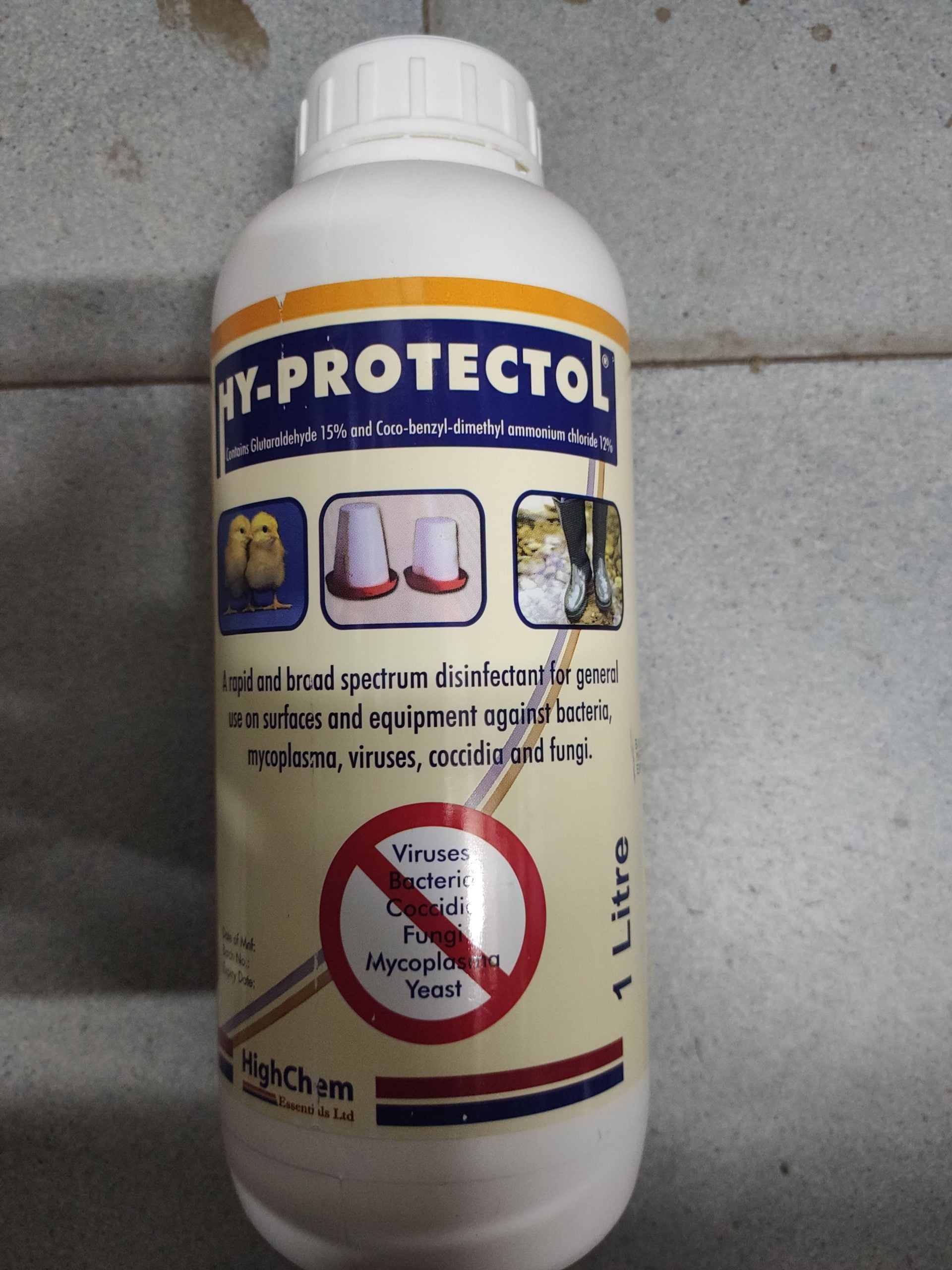 Hy-Protectol Broad Spectrum Disinfectant (1ltr) - Image 5