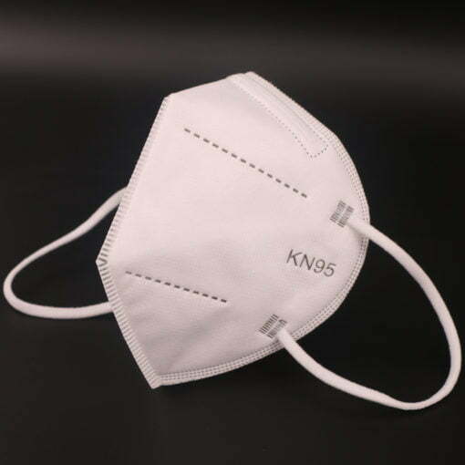 KN95 Mask Unvalved 3M White 1pc - Image 3