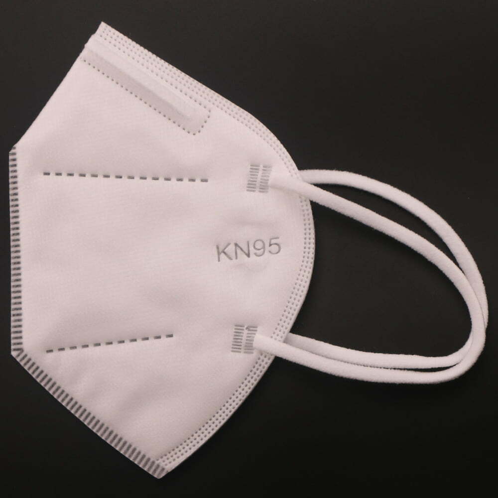 KN95 Mask Unvalved 3M White 1pc - Image 4