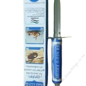 Medex 0.05% RB Gel Bait is a ready-to-use Insecticide gel tube used to kill all species of cockroaches - German, Oriental, and American cockroaches found harboring and breeding in food areas.