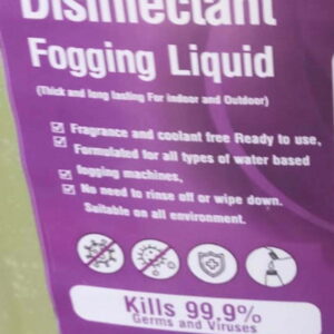 Disinfectant Fogging Liquid (5ltr) - Image 5