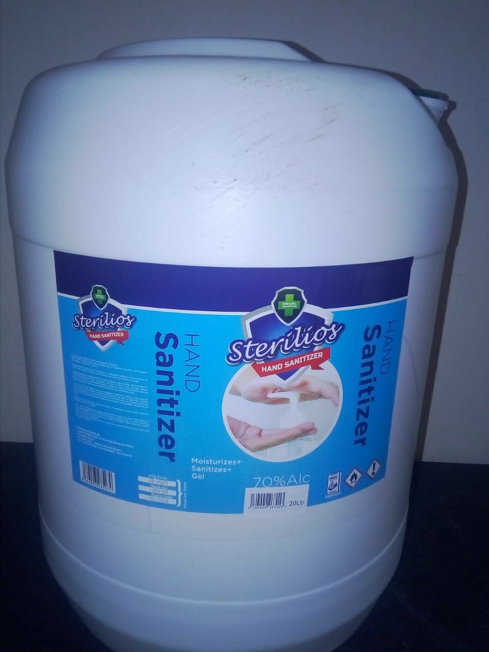 Sterilios Hand Sanitizer (20lt)