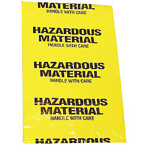Bio Hazard Waste Disposal Bags 30x50inch Red 50pcs - Extra Large