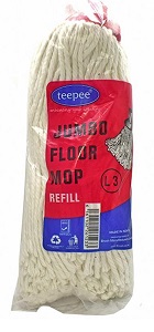 Jumbo Mop with Handle L3FH Teepee - 12pcs
