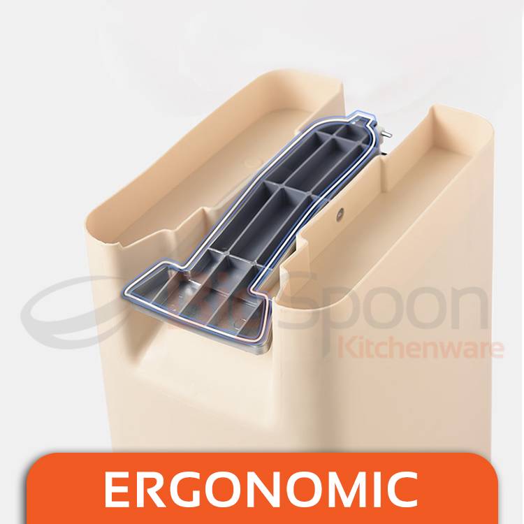 2 in 1 Pedal Push Dustbin (30ltrs)