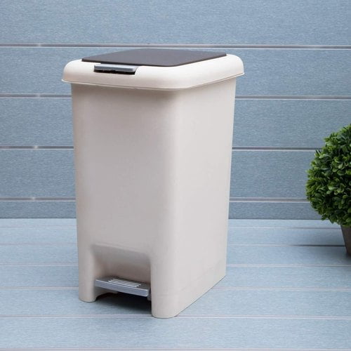 2 in 1 Pedal Push Dustbin (30ltrs)
