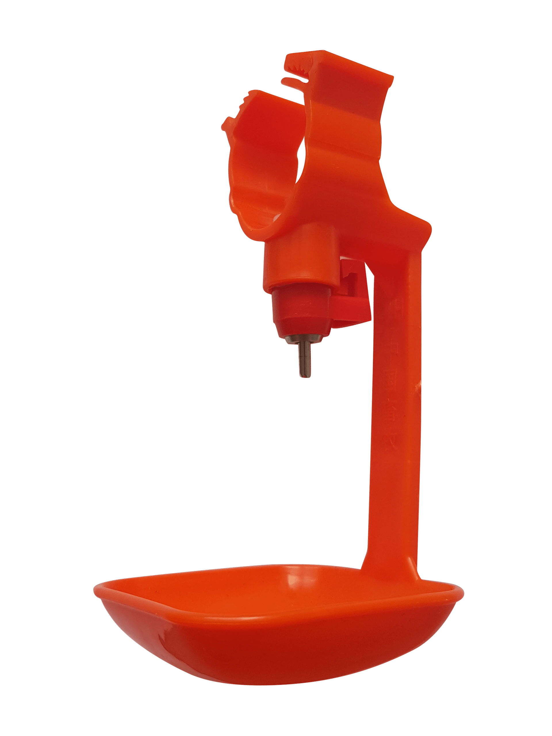 J-Lock Nipple Drinker with Drip Cup Red