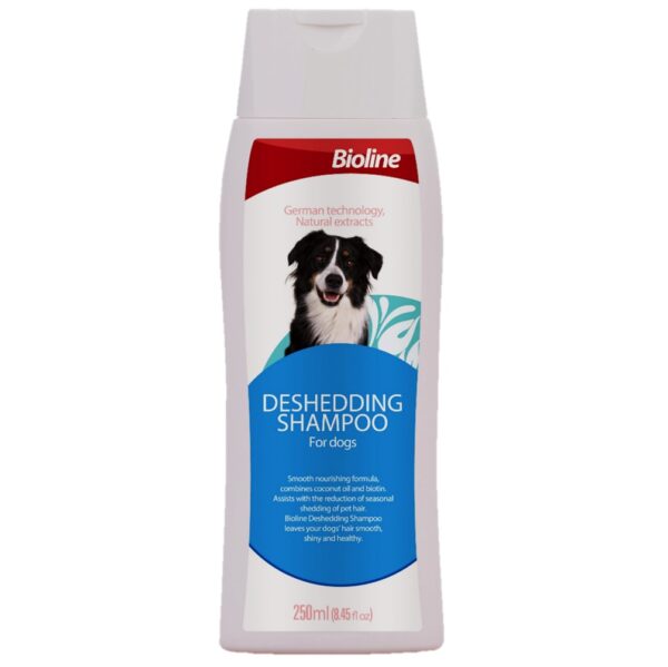 Bioline Deshedding Shampoo For Dogs 250ml