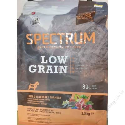 Spectrum Low Grain Lamb & Blueberry For Mini And Small Breed Adult Dogs 2.5kg