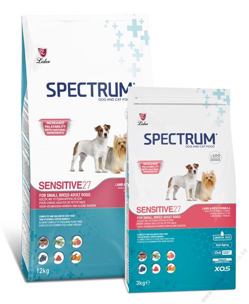 Spectrum Ultra Premium Adult Dog Food – Sensitive27 Small Breed 3kg