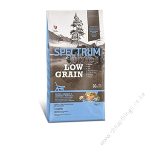 Spectrum Low Grain Adult Cat Food Salmon Anchovy & Cranberry 500GR