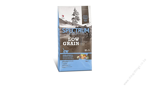 Spectrum Low Grain Adult Cat Food Salmon Anchovy & Cranberry 500GR
