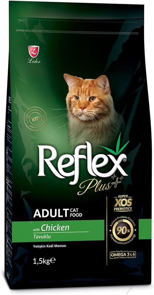 Reflex Plus Adult Cat Food Chicken 500gr