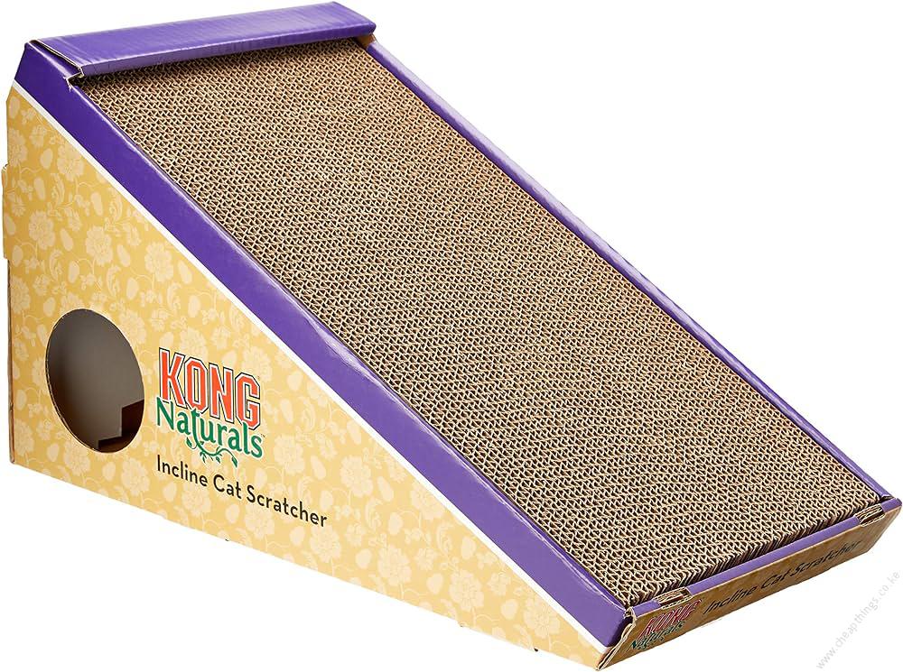 KONG Natural Incline Cat Scratcher 1pc - Image 2