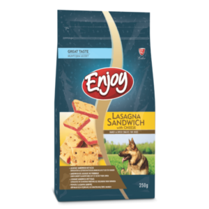 Enjoy Dog Treats – Lasagna Sandwich Biscuits 250g