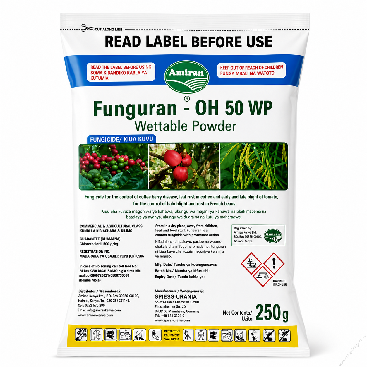 Funguran - OH 50 WP (Blue Copper) 250g