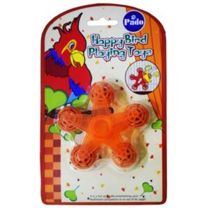 Pado Happy Star-Shaped Bird Playing Toy 1pc