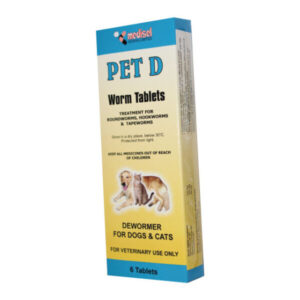 Pet DewormTablets Dog And Cat 1pc