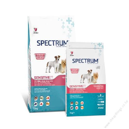 Spectrum Ultra Premium Adult Dog Food – Sensitive27 Small Breed 3kg