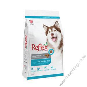 Reflex Premium Adult Dog Food – Salmon & Rice 15kg