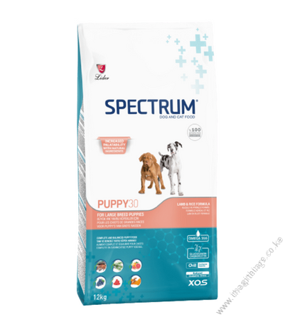 Spectrum Ultra Premium Puppy Food – Puppy30 Large Breed 12kg