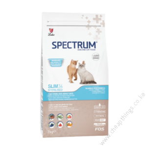 Spectrum Ultra-Premium Adult Cat Food– SLIM34 2KG