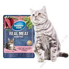 Snappy Tom With Beef 85G–a real meat serving