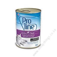 Proline Adult Cat Food Canned – Liver Chunks in Gravy 0.145kg