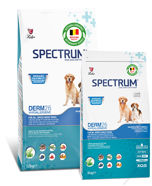 Spectrum Ultra Premium Adult Dog Food – Derm26 Sensitive Skin 12kg - Image 3