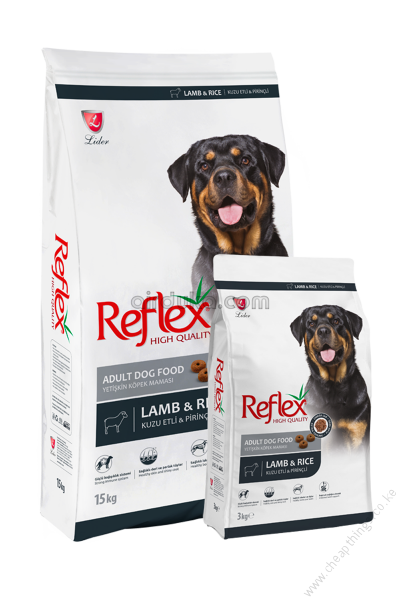 Reflex Premium Puppy Food – Lamb & Rice 3kg