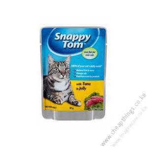 Snappy Tom With Tuna 85G–refined cat food