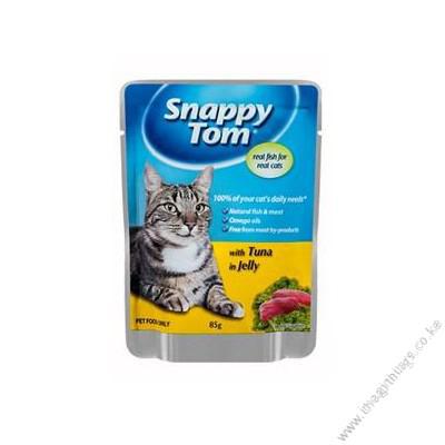 Snappy Tom With Tuna 85G–refined cat food